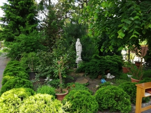 Nabożeństwo na ogrodzie